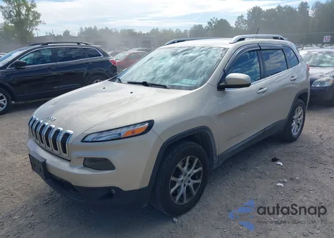 2015 Jeep Cherokee Latitude из США, поврежденный, VIN 1C4PJMCB9FW773104